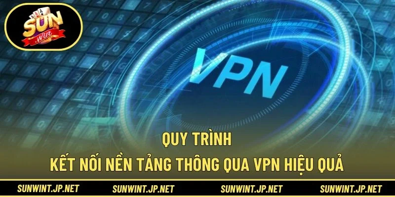 Quy trình kết nối nền tảng thông qua VPN hiệu quả
